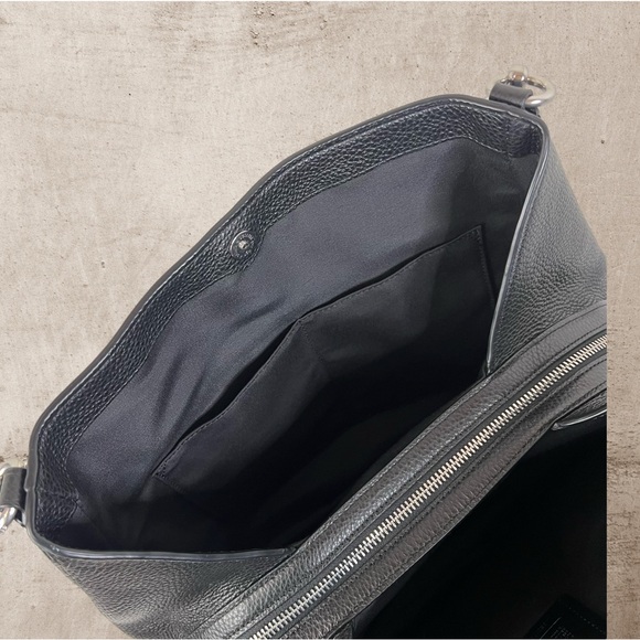 Coach Black Hallie Shoulder Bag - Picture 7 of 11